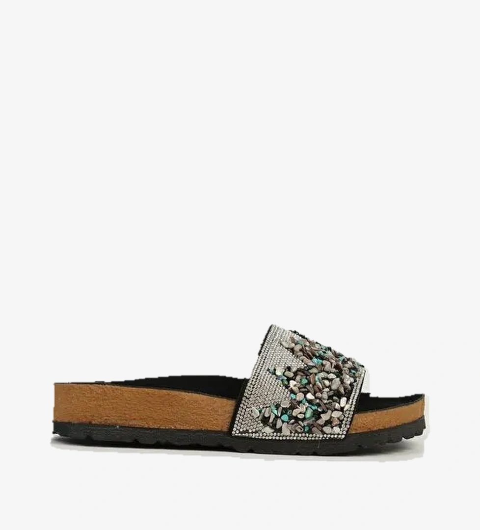 Pierre Cardin Siyah Kadın Terlik PC-7301 - Görsel 1