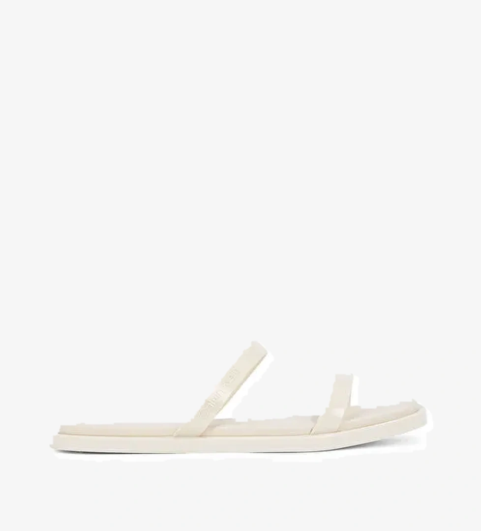 Calvin Klein Ekru Kadın Terlik HW0HW02417 - Görsel 1