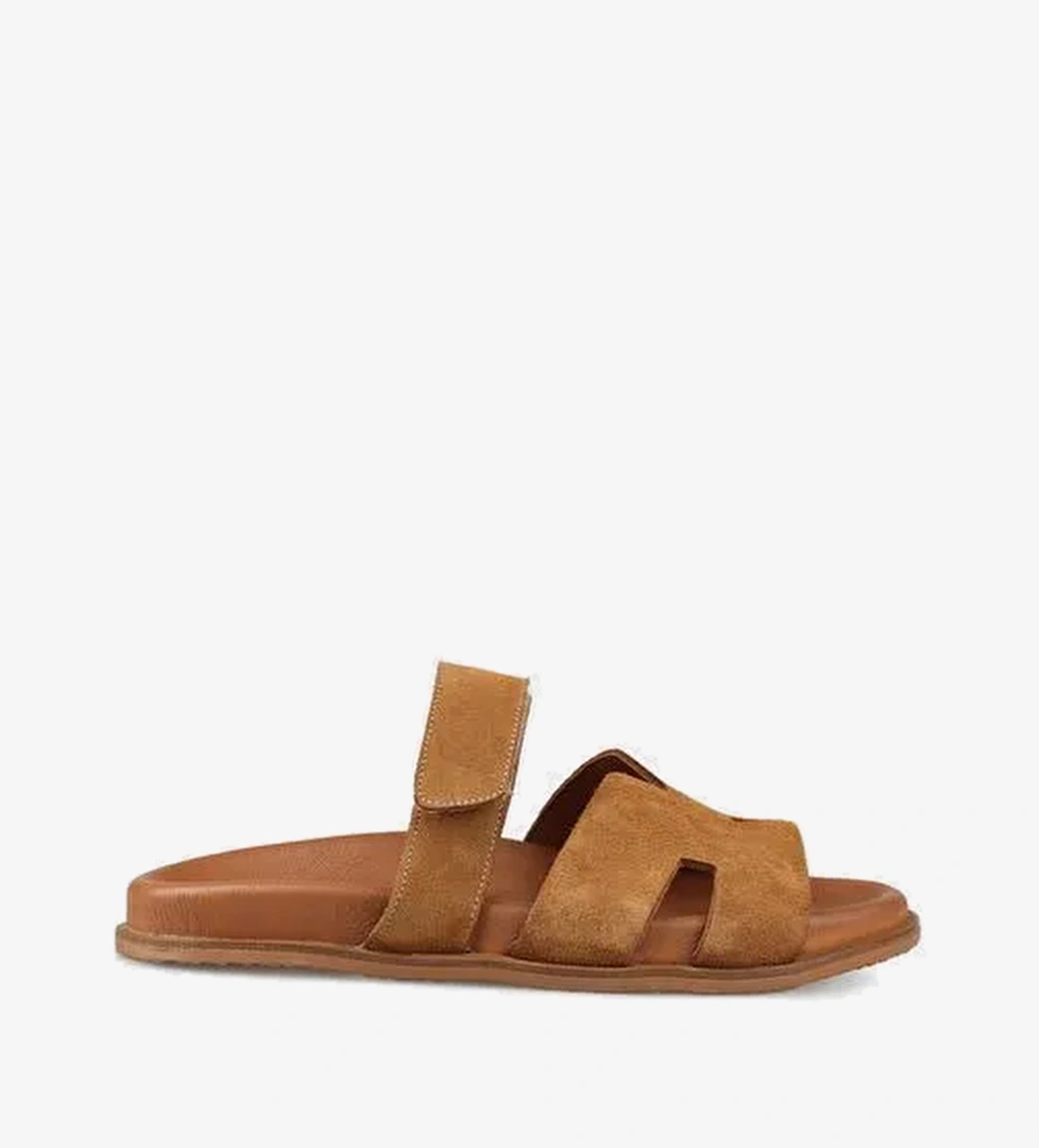 Taba Kadın Düz Terlik - Görsel 1