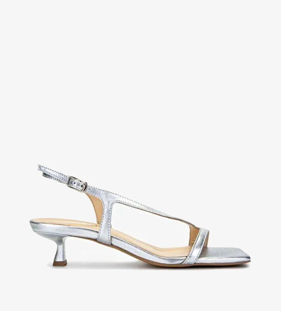 Valmenti Kadın Lame Topuklu Ayakkabı - Görsel 1