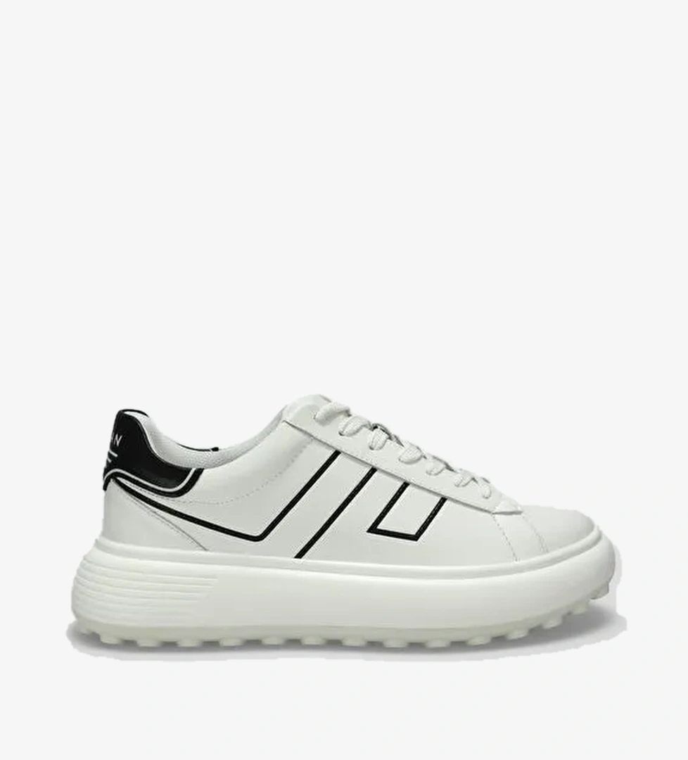 Harold Erkek Sneaker Ayakkabı Beyaz - Görsel 1