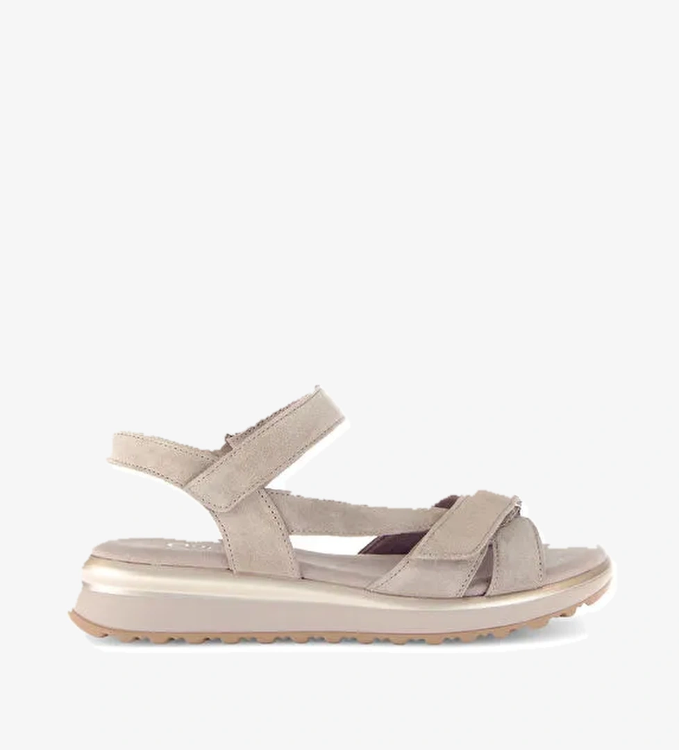 Gabor Toprak Kadın Süet Sandalet 62.845.41 - Görsel 1