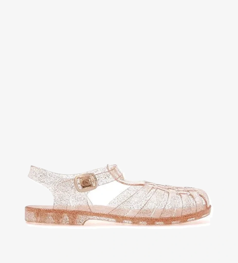 Kadın Altın Bilekten Bantlı Jelly Sandalet 25SFE4907PV - Görsel 1