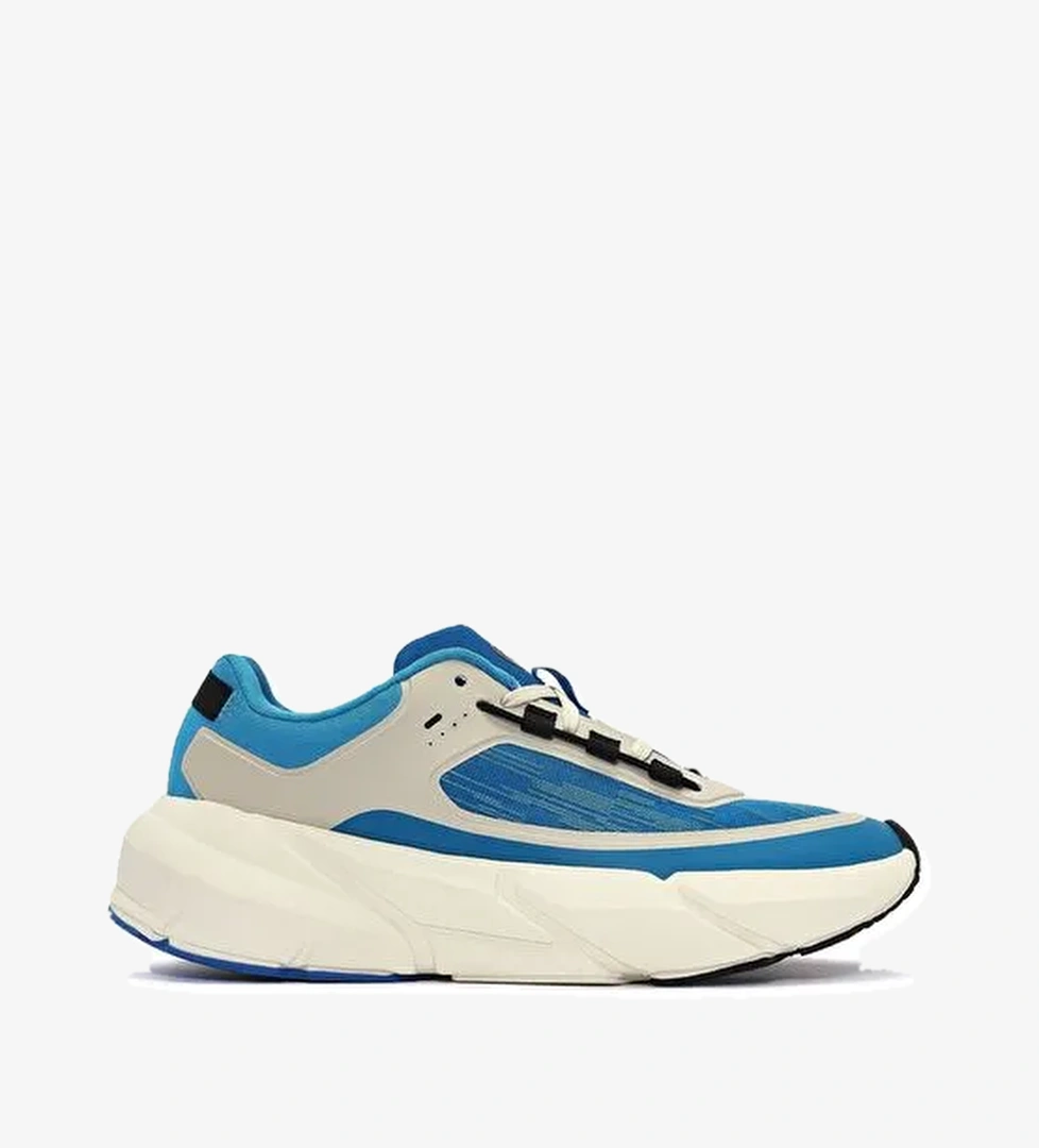 ACBC x DERİMOD Kadın Mavi Bağcıklı Kalın Tabanlı Sneaker 25SFD43516F - Görsel 1