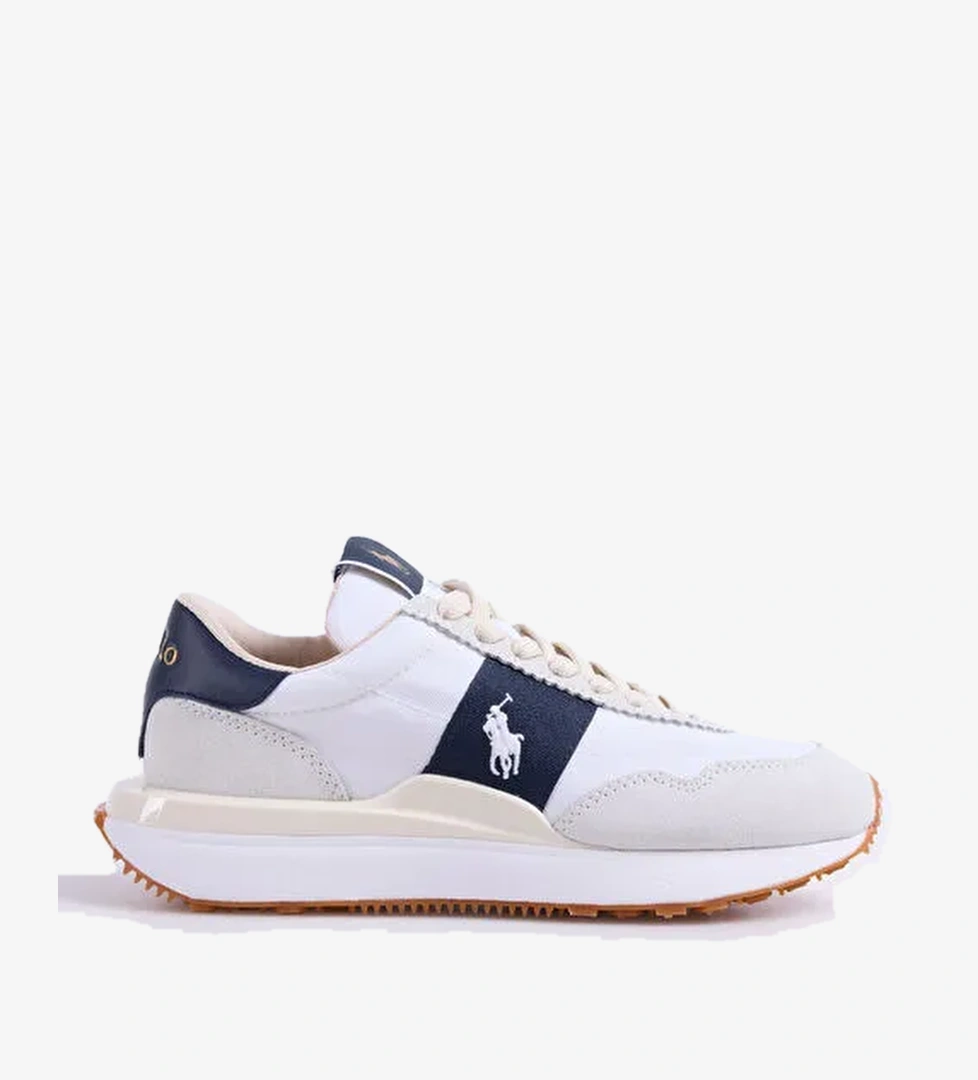 Polo Ralph Lauren Beyaz Kadın Deri Sneaker TRAIN 89