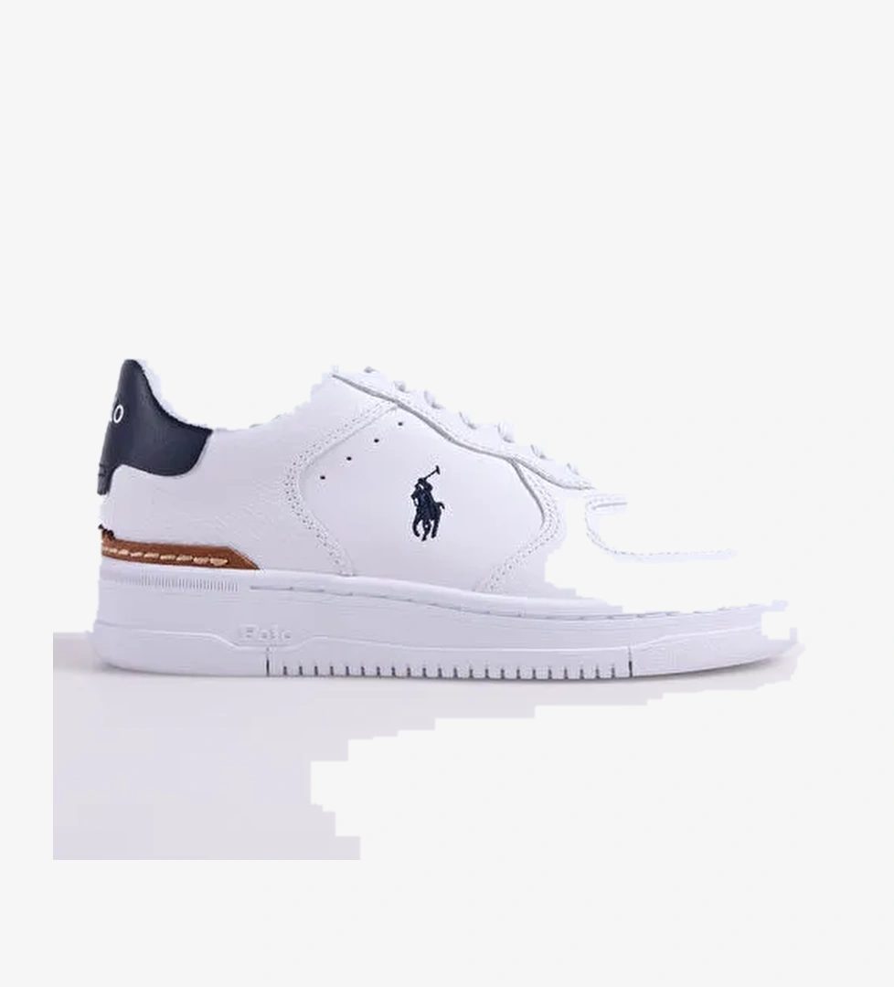 Polo Ralph Lauren Beyaz Kadın Deri Sneaker MASTERS COURT