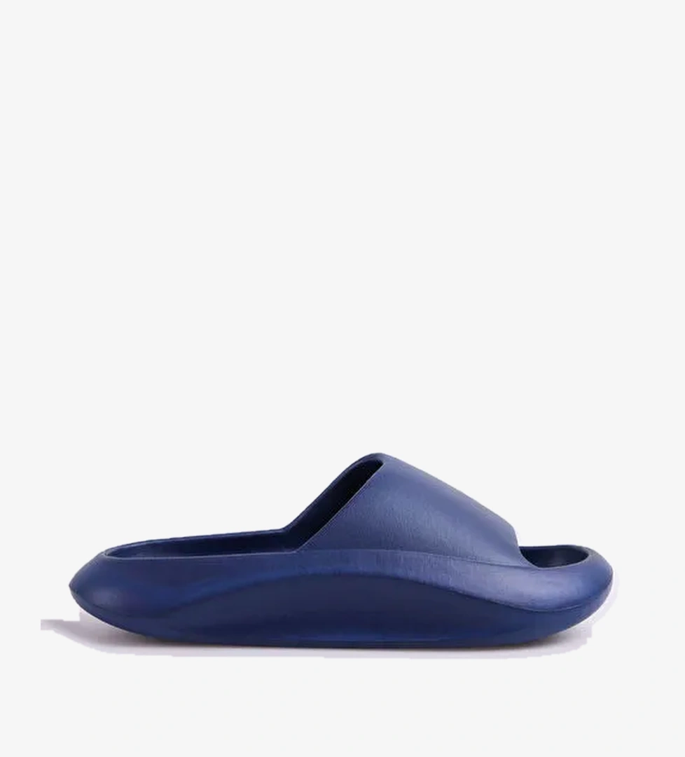 Fabrika Lacivert Erkek Plaj Terliği SASSA - Görsel 1