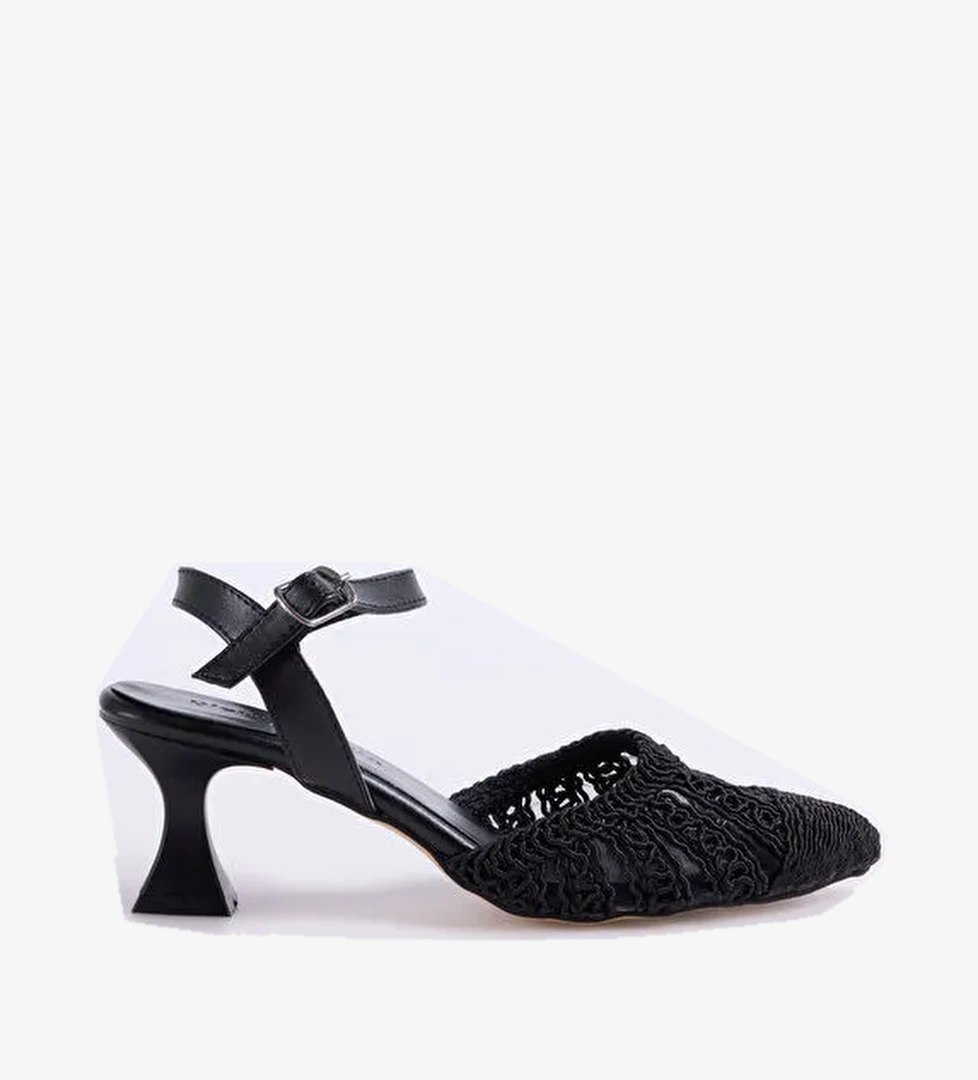 Pierre Cardin Siyah Kadın Topuklu Ayakkabı PC-54660