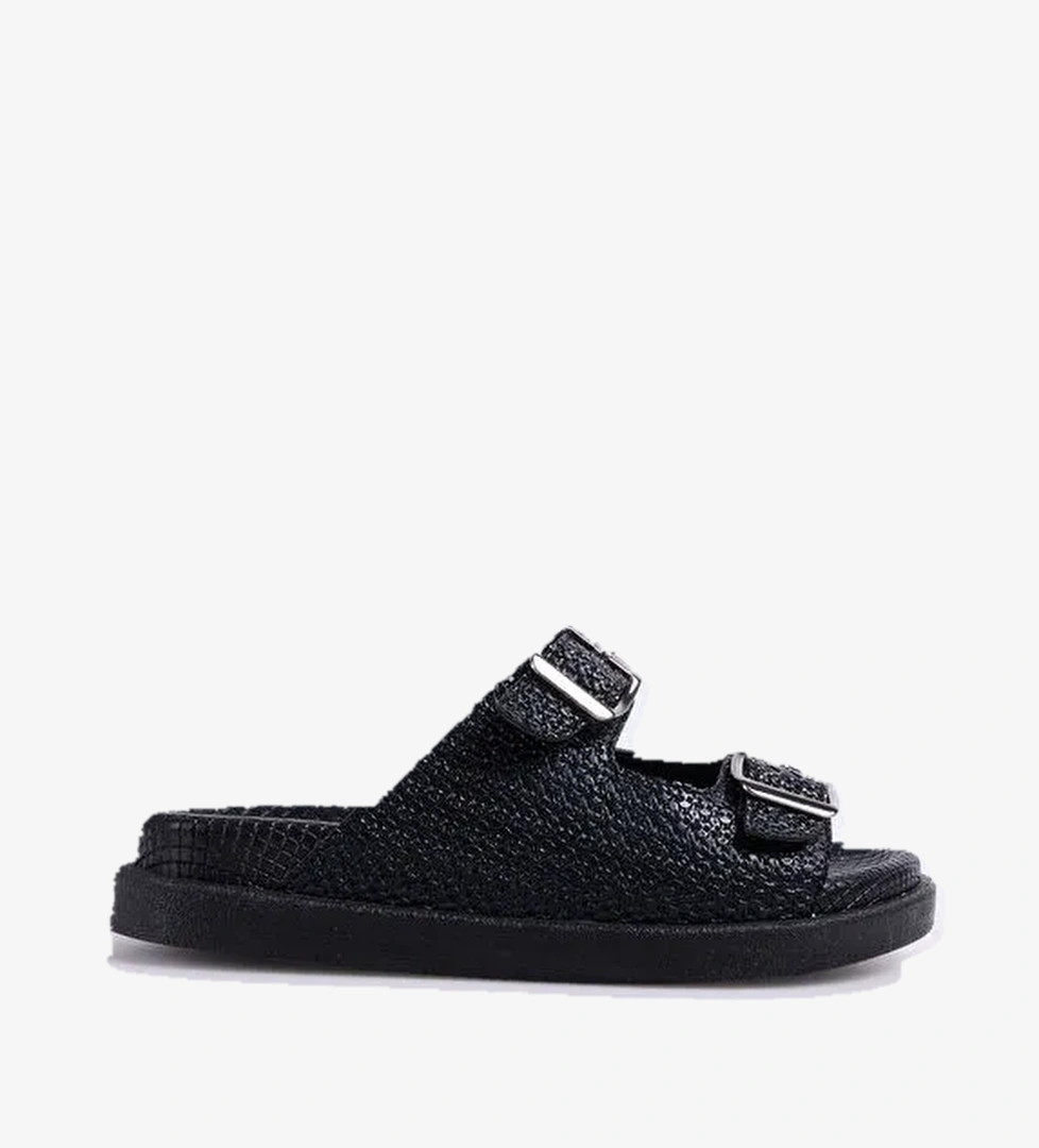 Pierre Cardin Siyah Kadın Terlik PC-54687 - Görsel 1