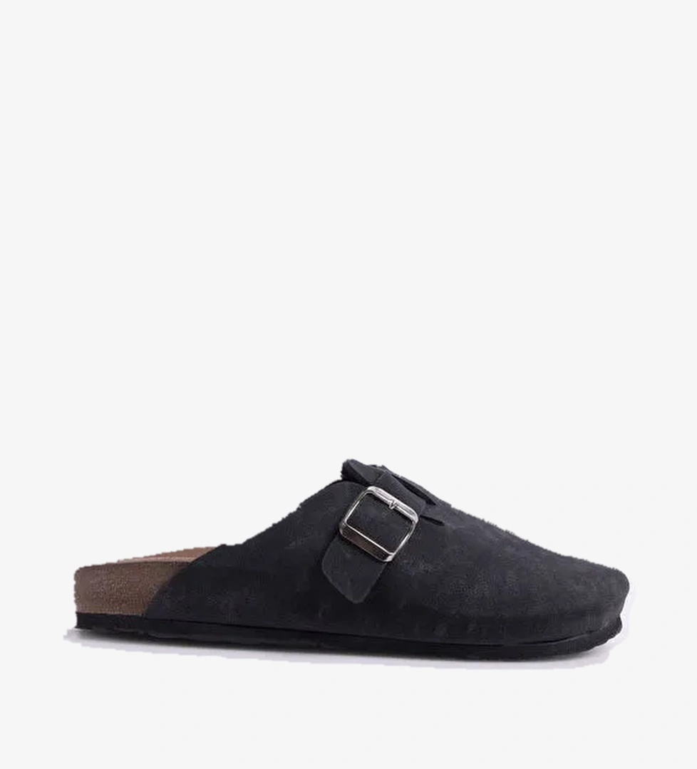 Cotton Bar Siyah Erkek Terlik MAYISON