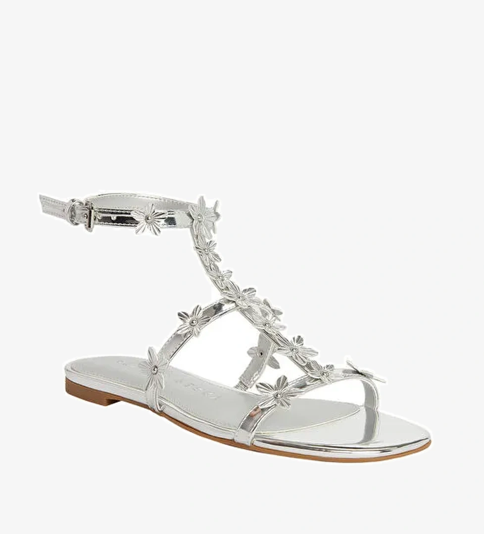 Katy Perry Gri Kadın Sandalet KP3454