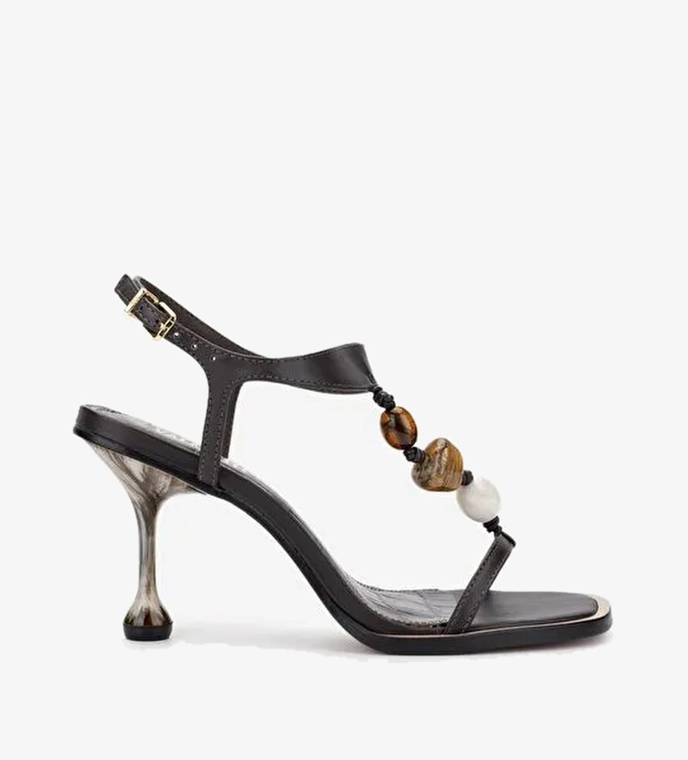 Valmenti Kadın Hakiki Deri Topuklu Ayakkabı - Görsel 1