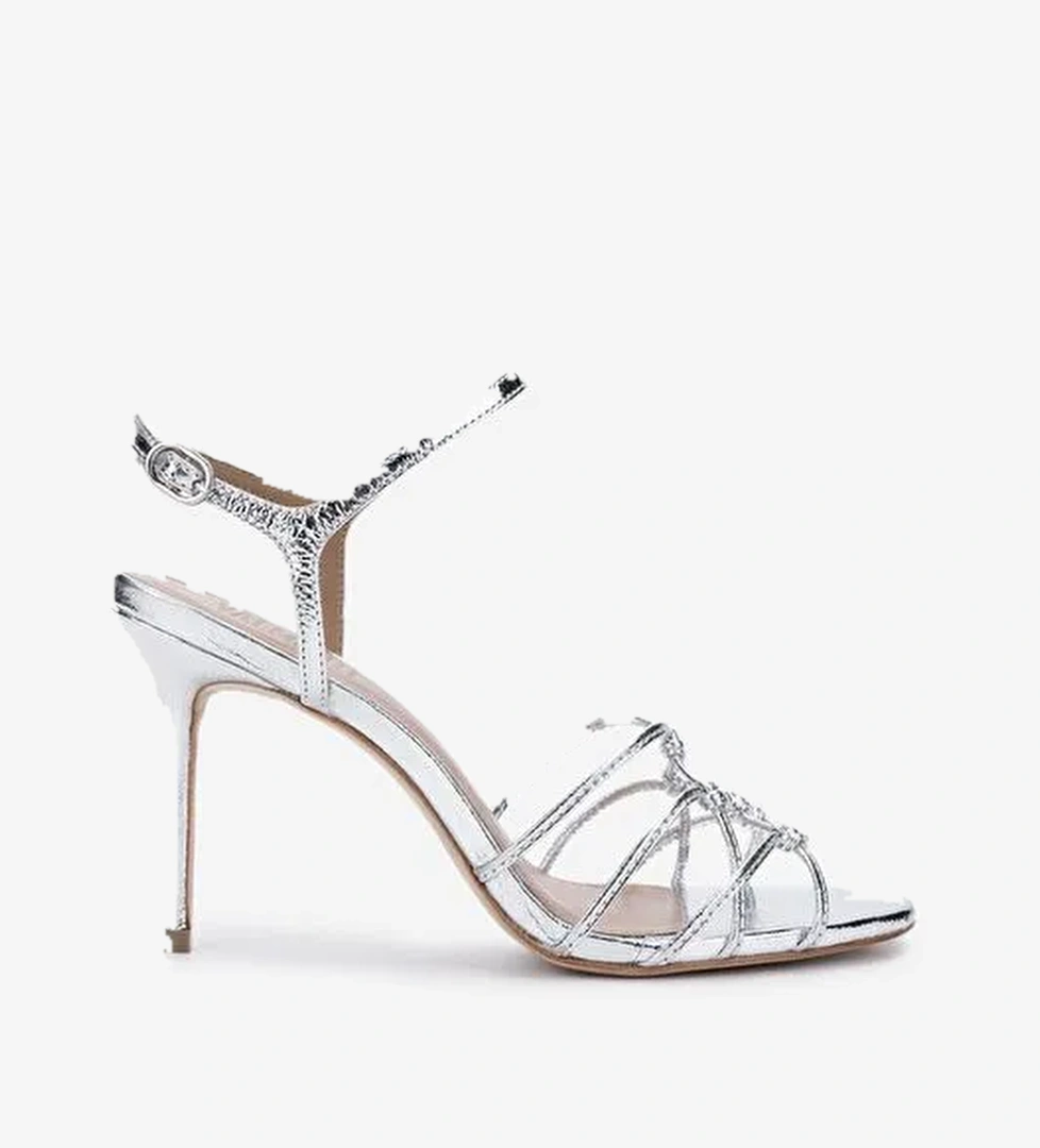 Valmenti Valmenti Gümüş Kadın Hakiki Deri Topuklu Ayakkabı | Boyner Gümüş - 1. görsel