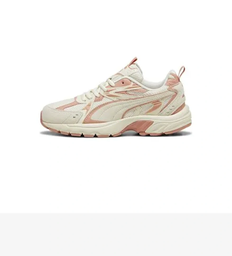 Puma Milenio Tech Suede Coquette Kadın Beyaz Günlük Spor Ayakkabı (397822-01) - Görsel 1