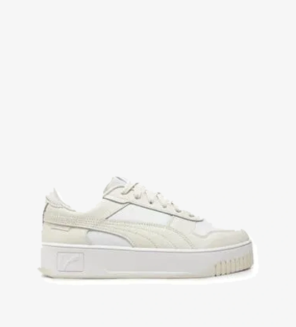 Puma Carina Street Kadın Beyaz Günlük Spor Ayakkabı (389390-32) - Görsel 1