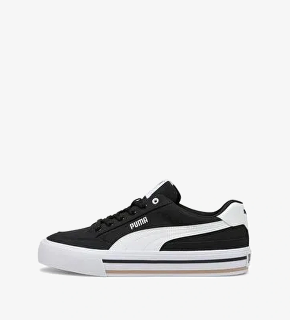 Puma Court Classic Vulc Fs Erkek Günlük Ayakkabı 396353-03 Siyah - Görsel 1