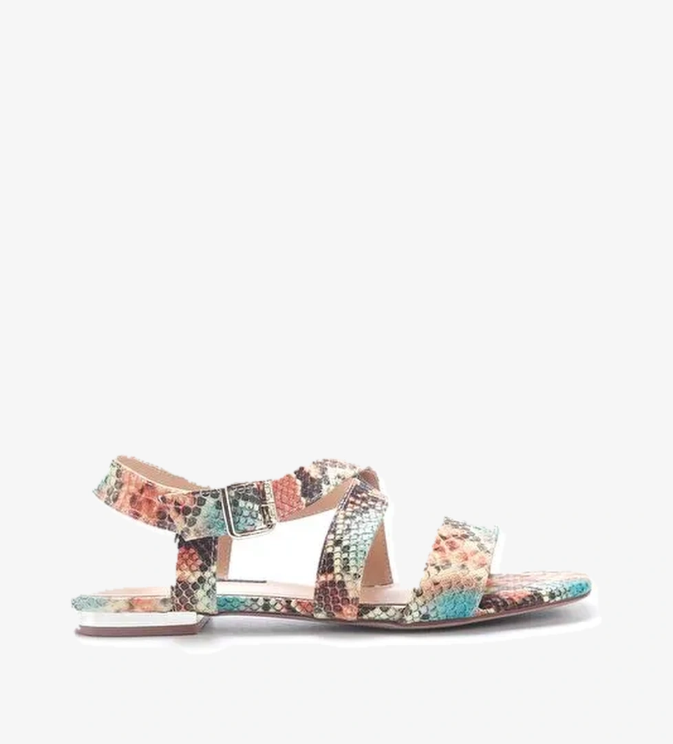 ETRINA2 5FX Turuncu Kadın Düz Sandalet - Görsel 1