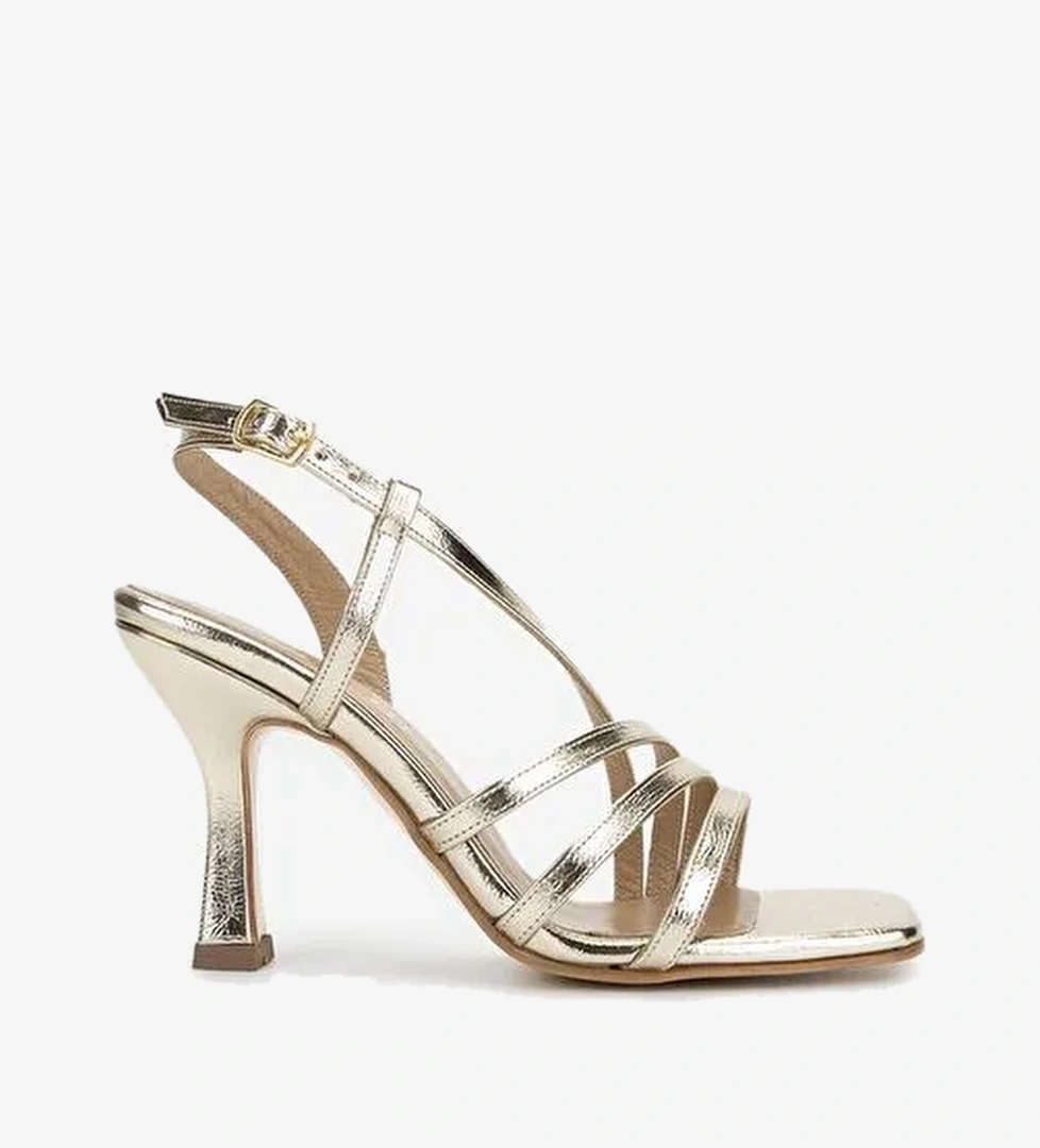 Valmenti Kadın Suni Deri Topuklu Ayakkabı - Görsel 1