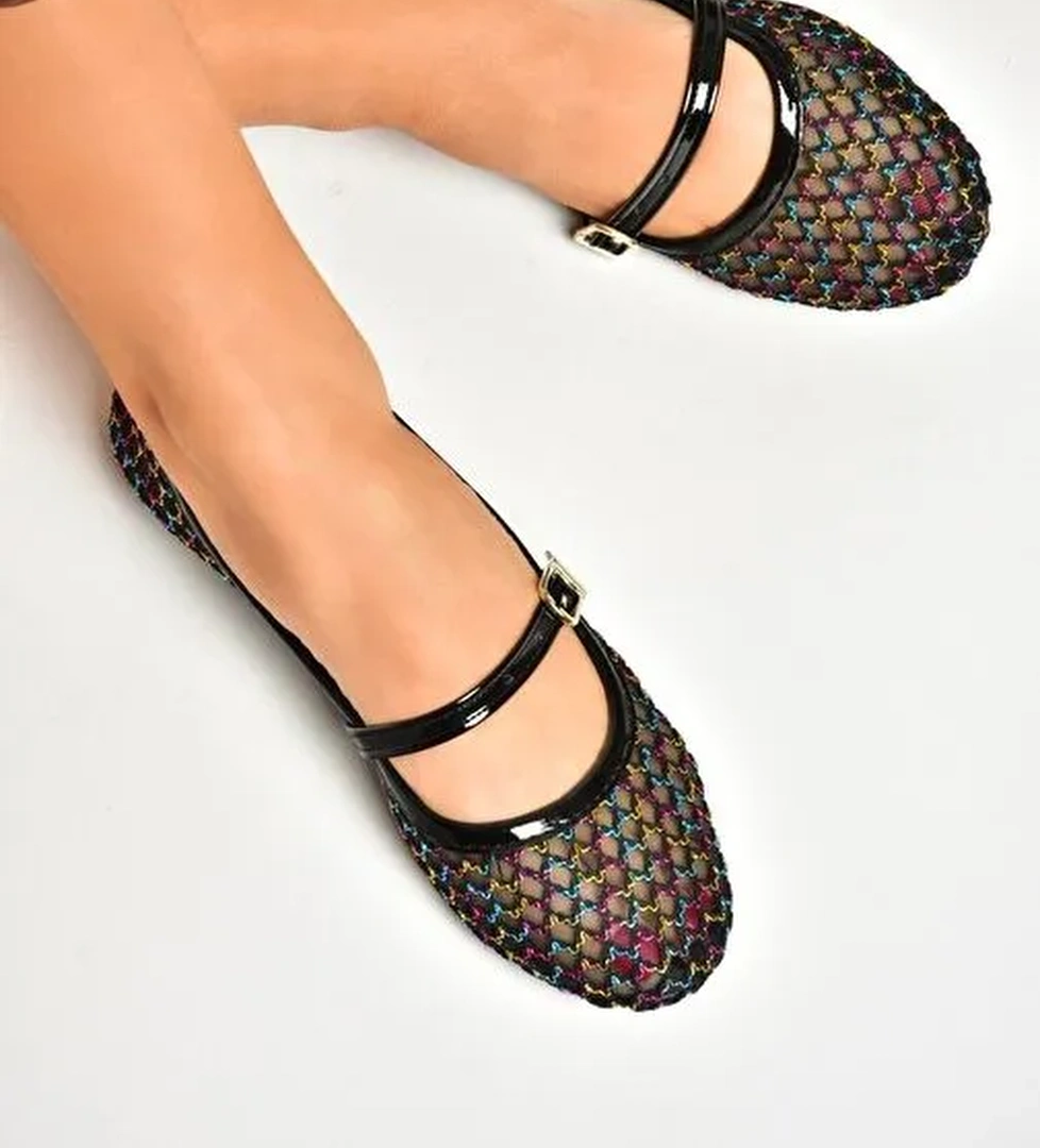 U726954015 Multi File Kadın Babet - Görsel 1