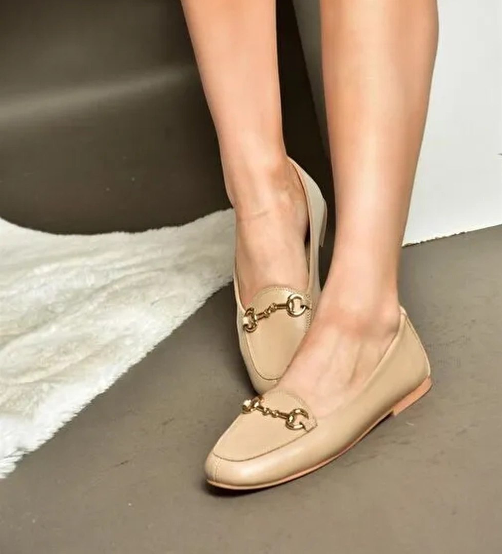 R667001403 Ten Hakiki Deri Babet - Görsel 1