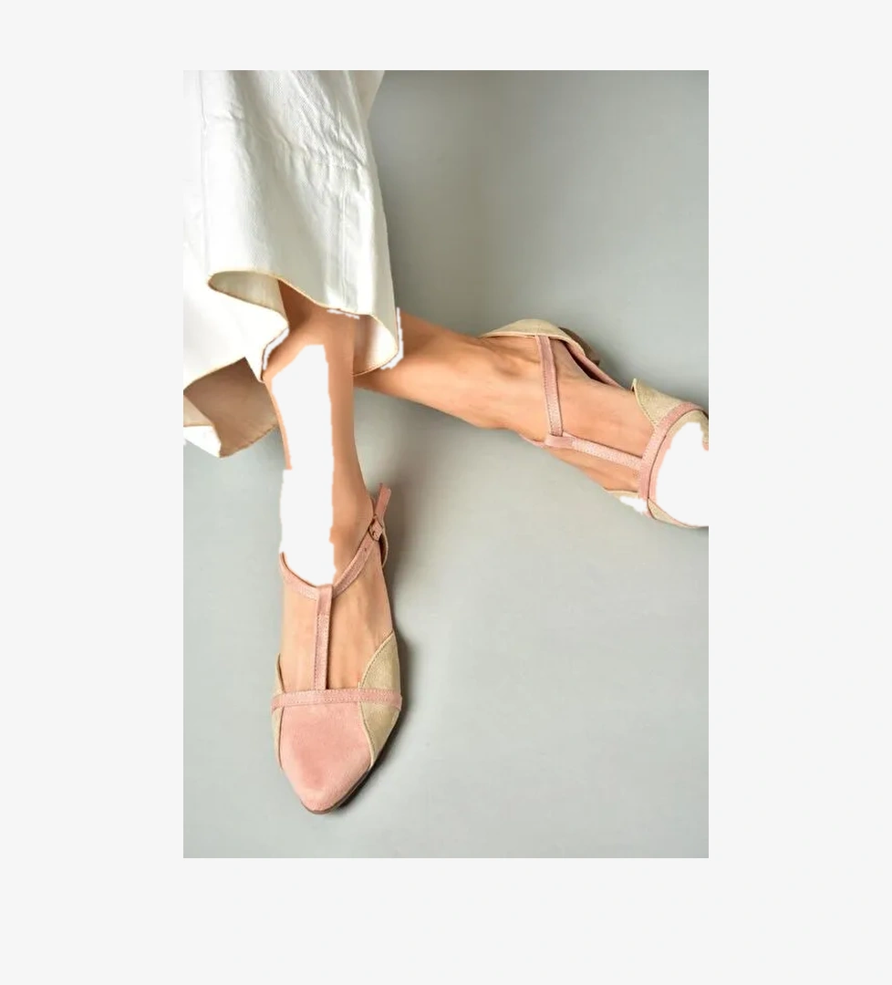 Pudra/Ten Kadın Babet B726881802 - Görsel 1