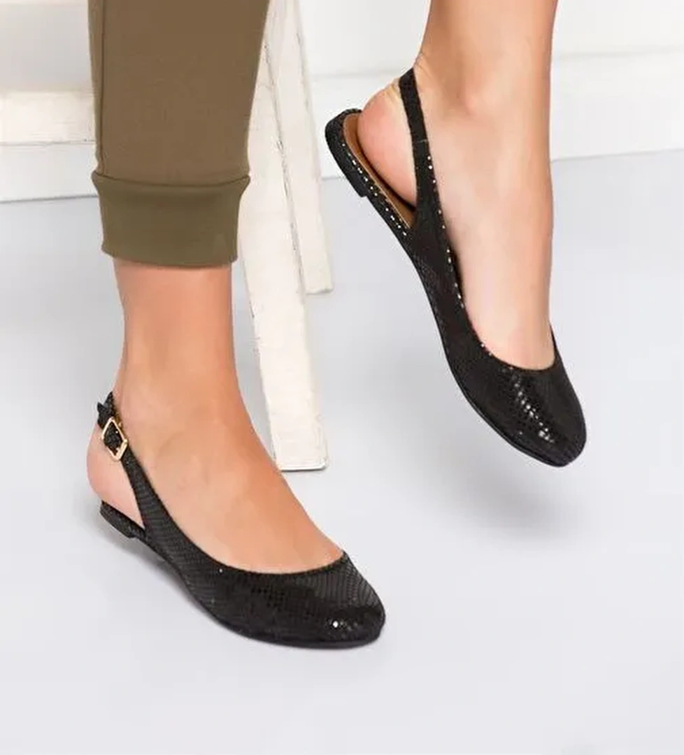 Siyah Kadın Babet B726105207 - Görsel 1