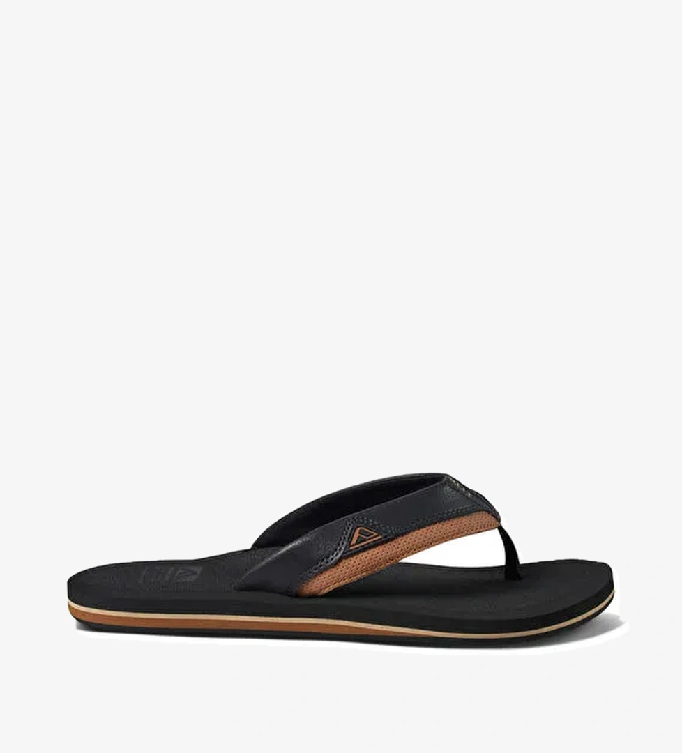 Reef Reef Siyah Erkek Plaj Terliği CUSHION DAWN model görseli