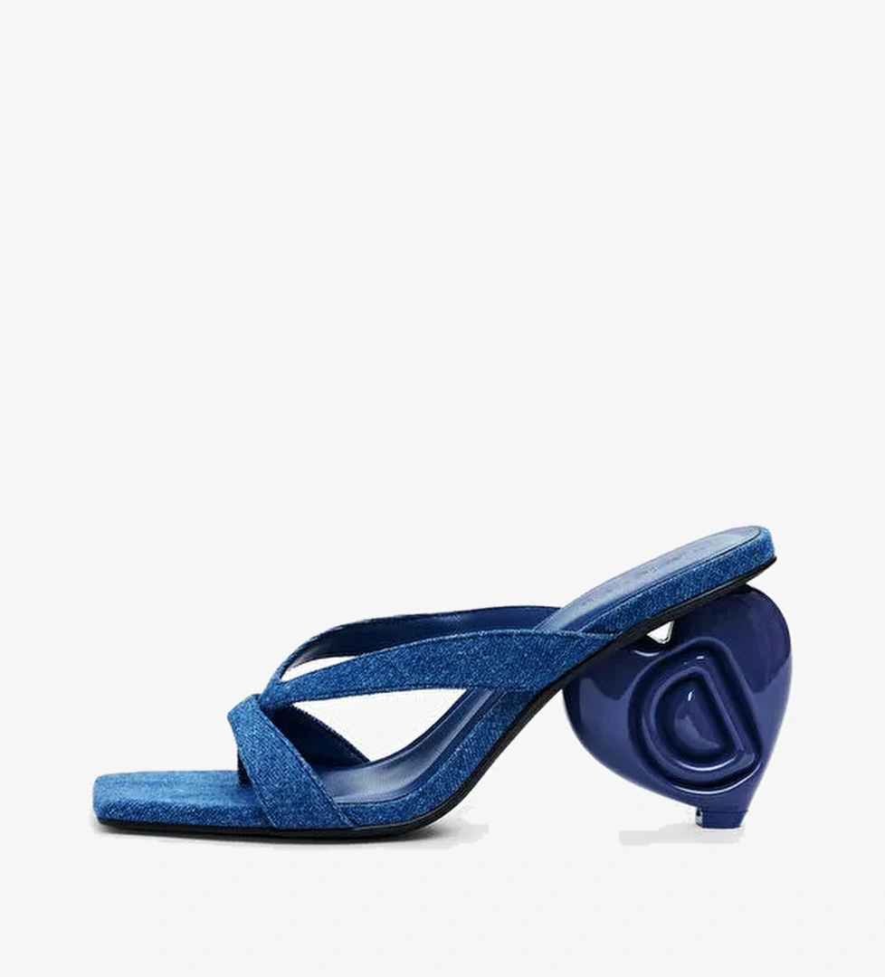 Desigual Desigual Lacivert Kadın Topuklu Sandalet 25SSSD01 model görseli