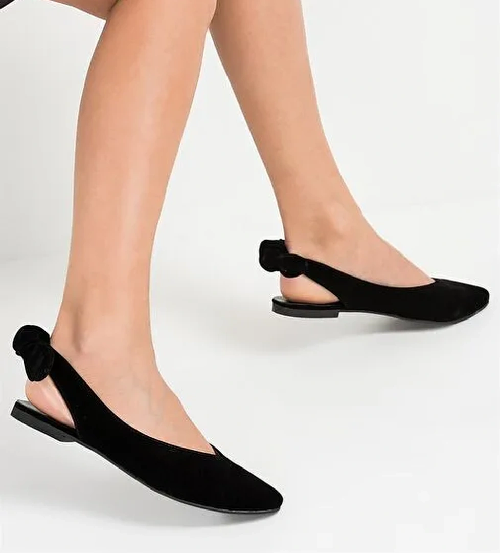 Siyah Kadın Babet D726495302 - Görsel 1