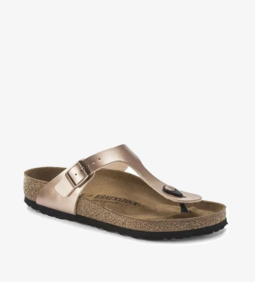 Birkenstock Birkenstock Metalik Kadın Deri Terlik GIZEH BF METALLIC model görseli