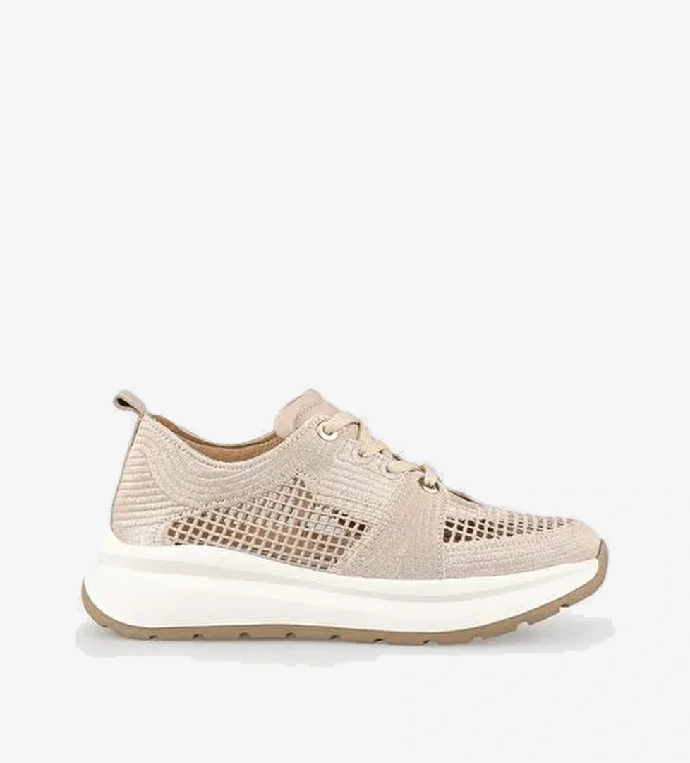 Bej Kadın Spor Ayakkabı - Görsel 1