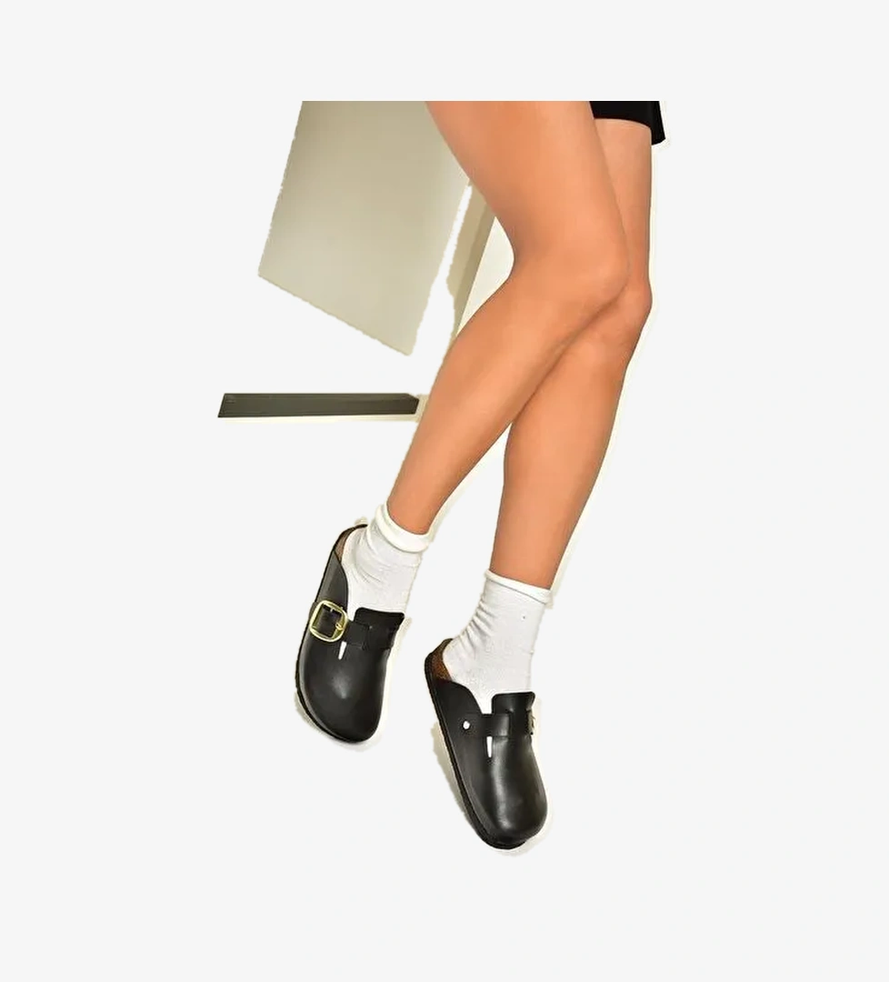 T777589009 Siyah Kadın Terlik - Görsel 1