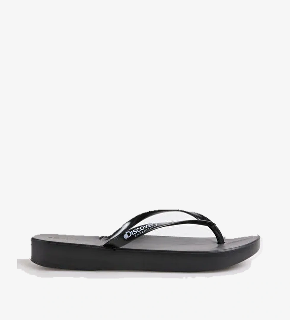 Discovery Expedition Siyah Kadın Plaj Terliği JUNE - Görsel 1