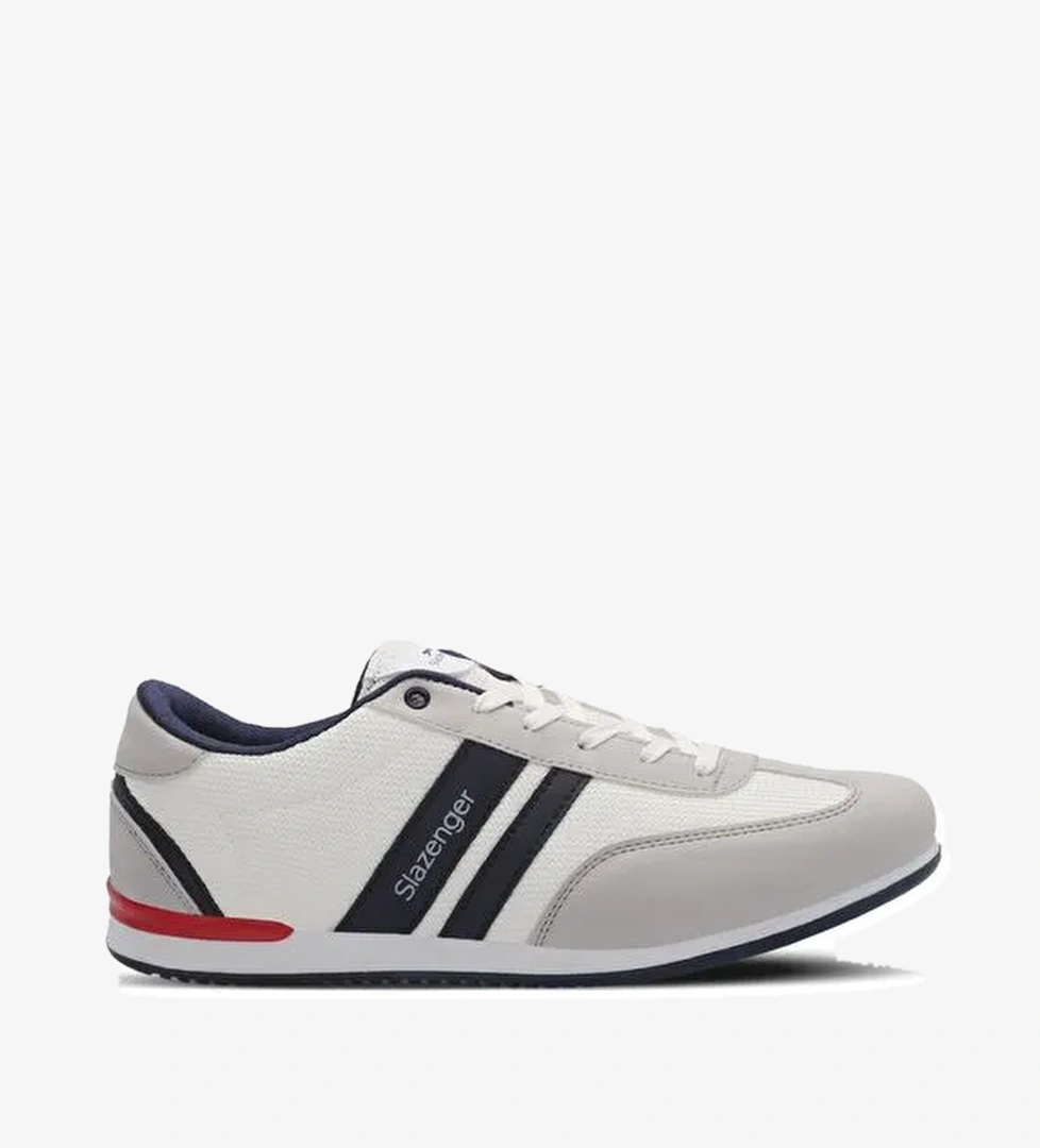 Slazenger ACORD I Erkek Sneaker Ayakkabı Beyaz / Lacivert - Görsel 1