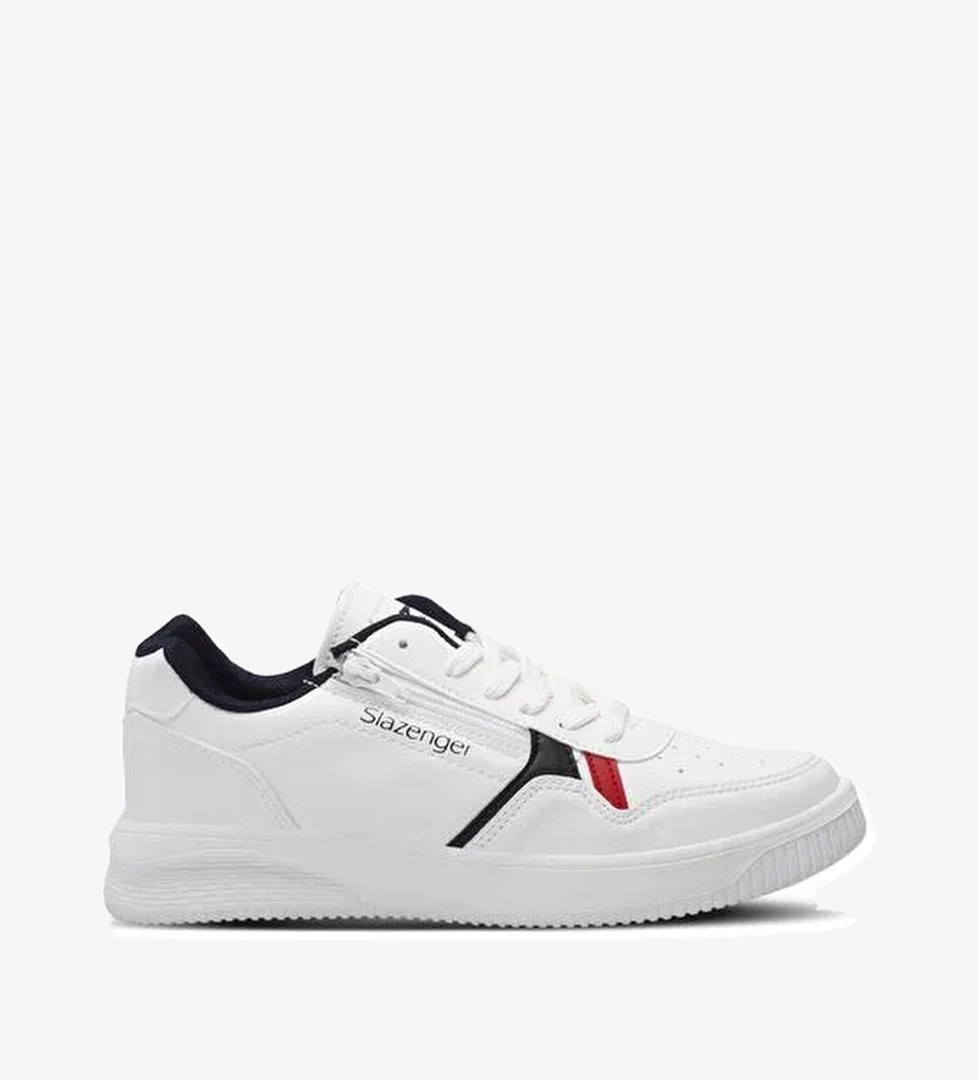 Slazenger MAJORITY I Kadın Sneaker Ayakkabı Beyaz / Lacivert