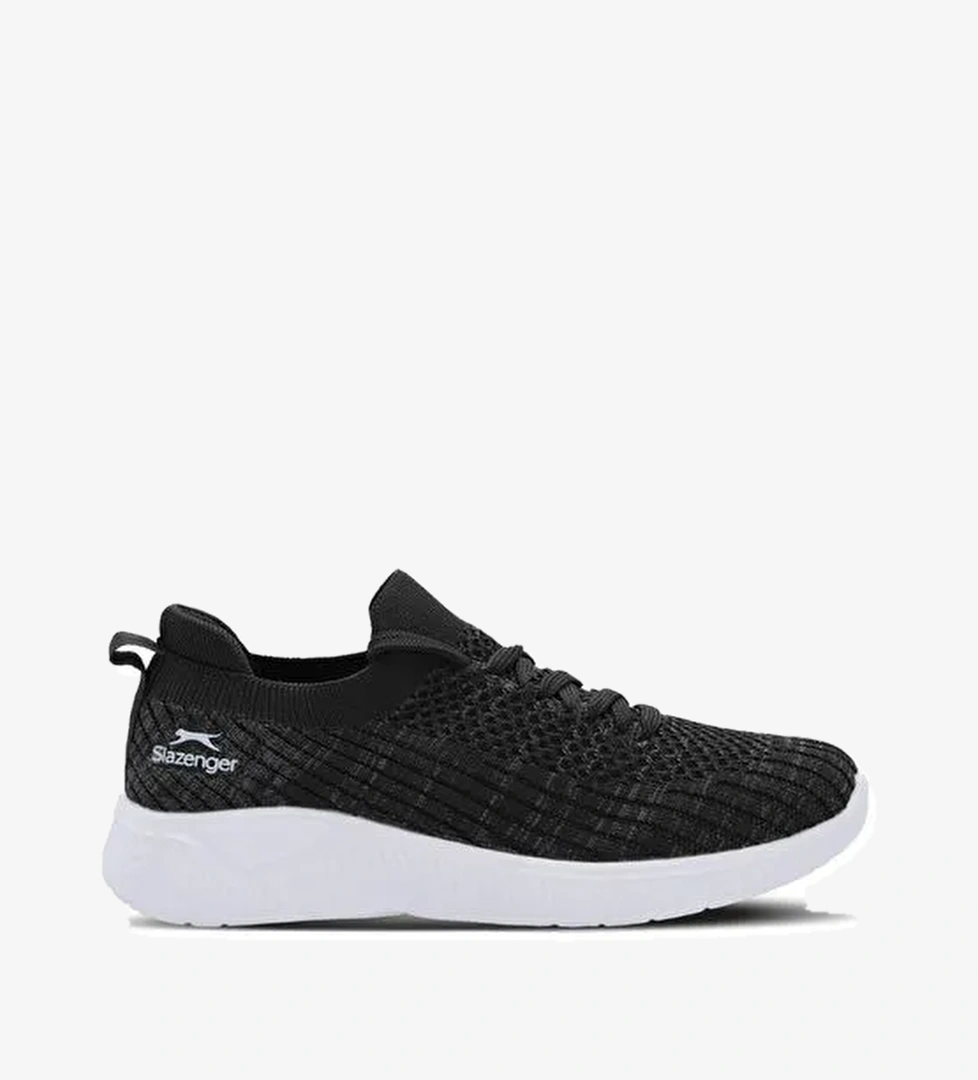 Slazenger ALBORG Kadın Sneaker Ayakkabı Siyah / Gri - Görsel 1