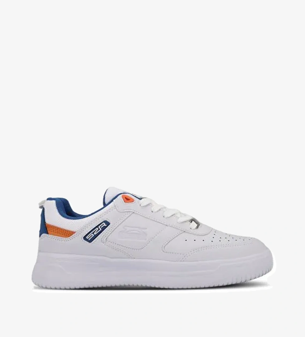 Slazenger PROJECT I Erkek Sneaker Ayakkabı Beyaz / Saks Mavi - Görsel 1