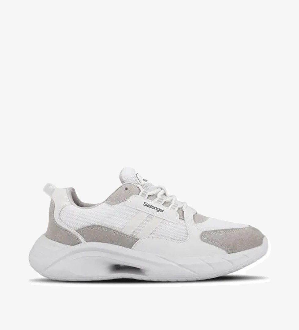 Slazenger MAKEDA IN Erkek Sneaker Ayakkabı Beyaz - Görsel 1