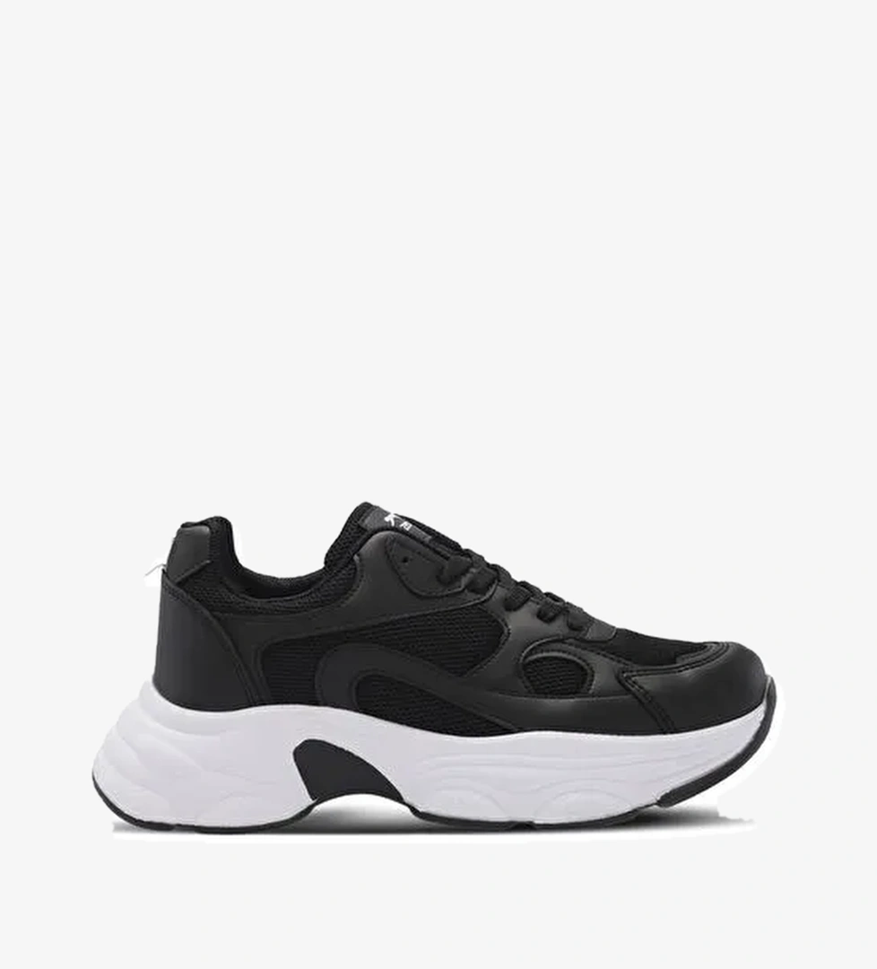 Slazenger ZUSA Kadın Sneaker Ayakkabı Siyah / Beyaz - Görsel 1