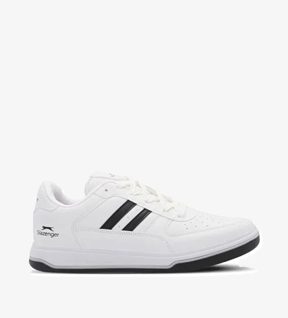 Slazenger ALASTAR I Erkek Beyaz / Siyah Günlük Spor Ayakkabısı - Görsel 1