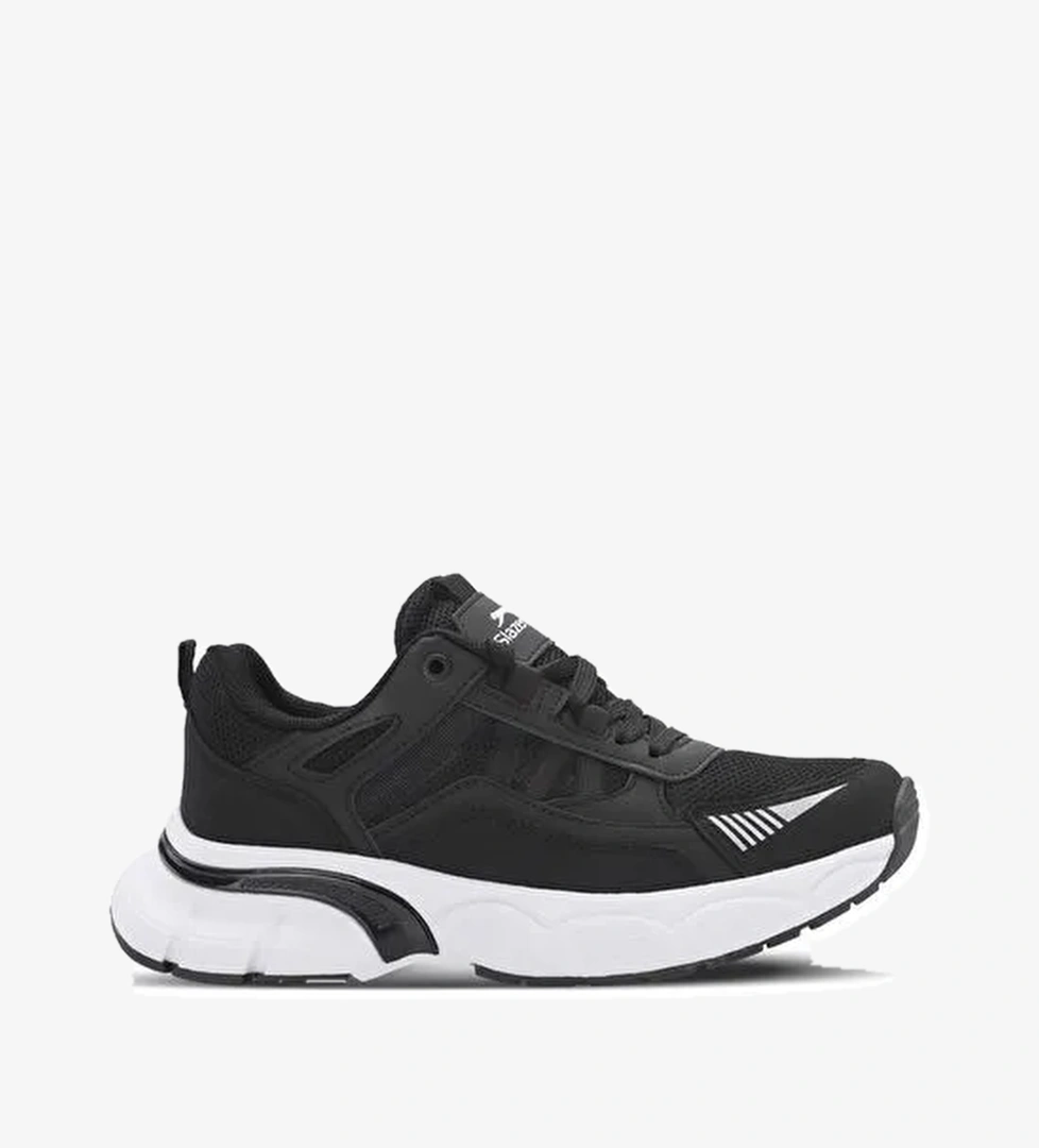Slazenger ZELLA Kadın Sneaker Ayakkabı Siyah / Beyaz - Görsel 1