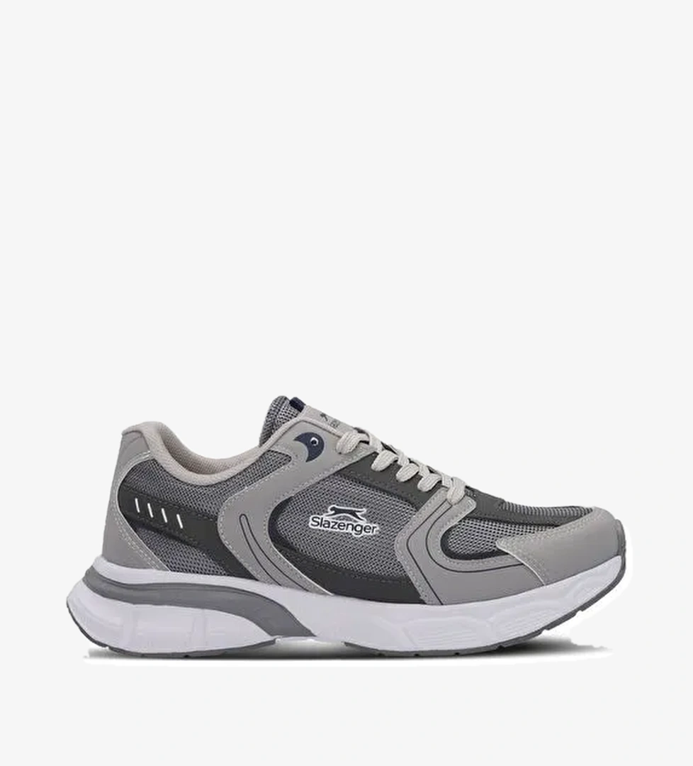 Slazenger ZEX Erkek Sneaker Ayakkabı Koyu Gri - Görsel 1
