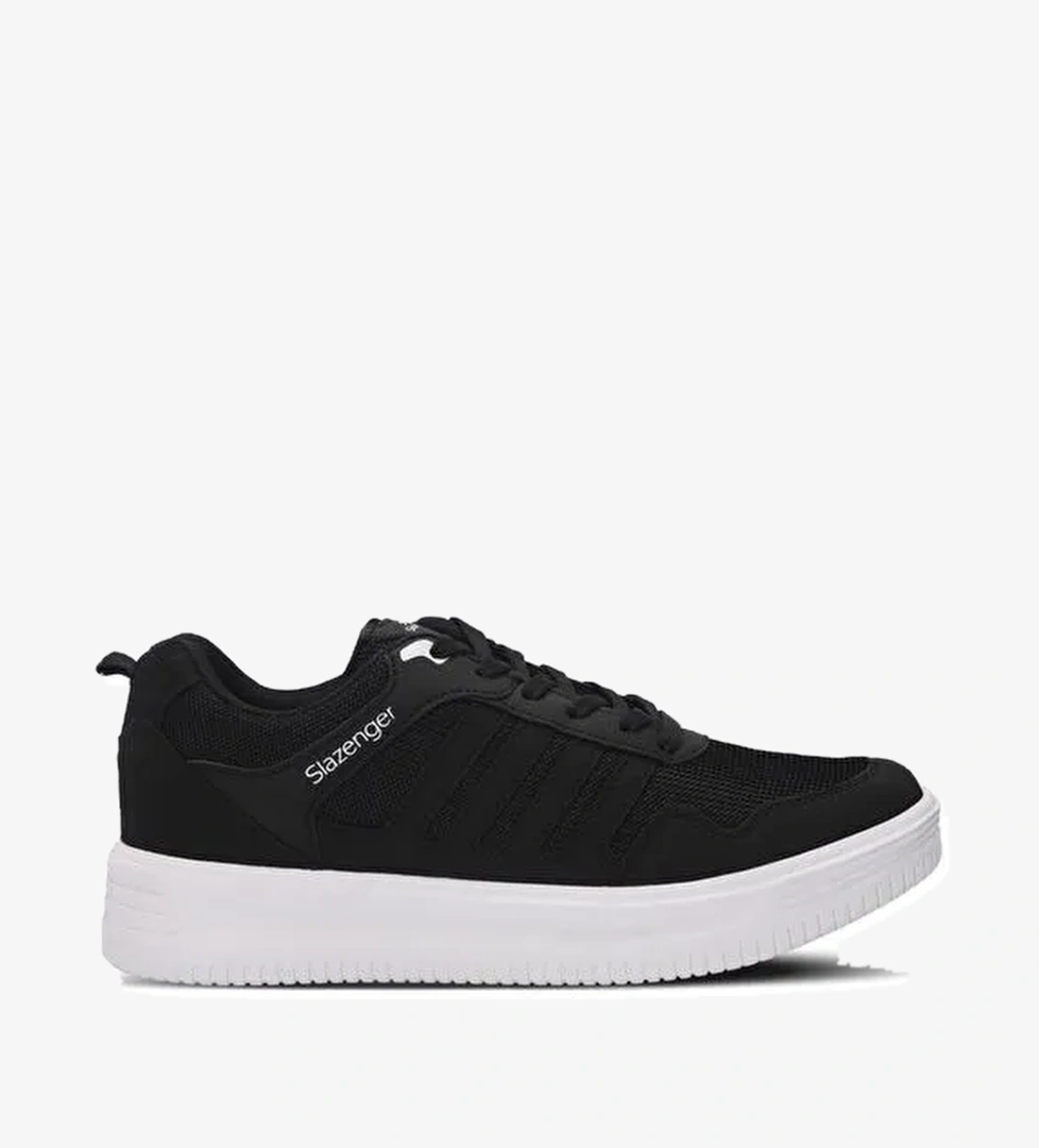 Slazenger ADAPT I Erkek Sneaker Ayakkabı Siyah / Beyaz - Görsel 1
