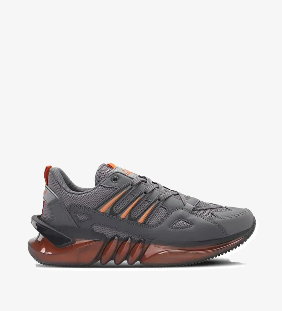 Slazenger ZALAR Erkek Sneaker Ayakkabı Koyu Gri / Turuncu - Görsel 1