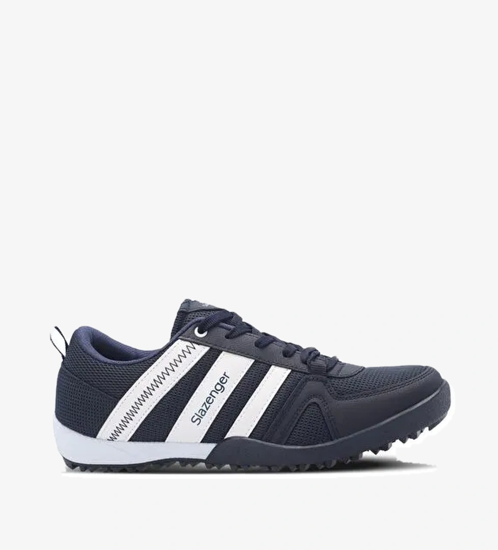 Slazenger ALGAR I Erkek Sneaker Ayakkabı Lacivert / Beyaz - Görsel 1