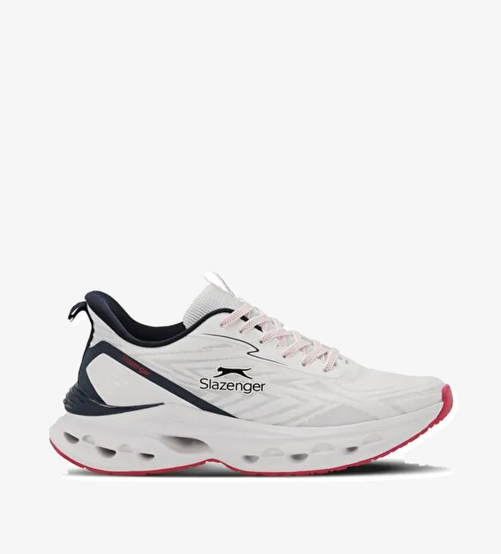 Slazenger WILLOW Erkek Sneaker Ayakkabı Beyaz / Lacivert / Kırmızı - Görsel 1