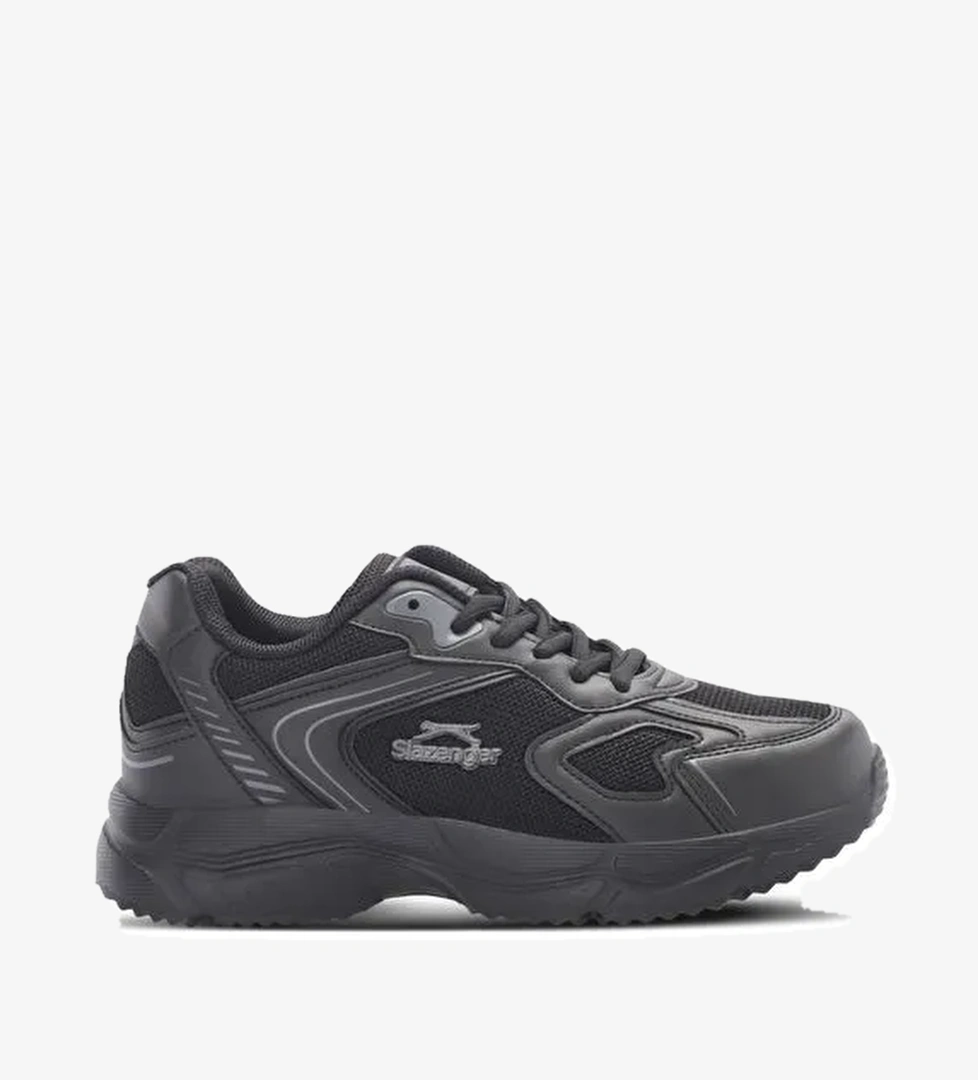 Slazenger ORNELLA Erkek Sneaker Ayakkabı Siyah / Koyu Gri - Görsel 1
