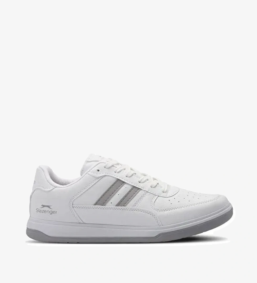 Slazenger ALASTAR I Erkek Sneaker Ayakkabı Beyaz / Gri - Görsel 1