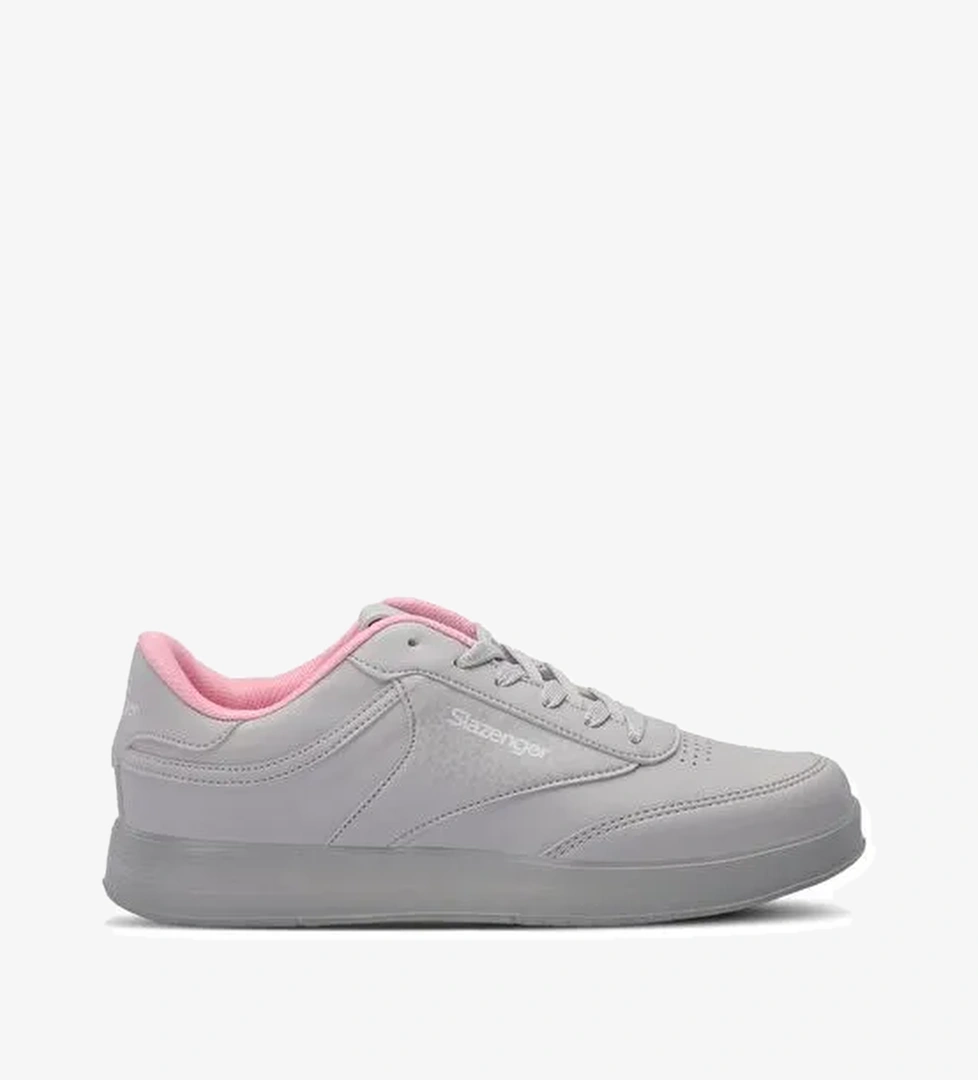 Slazenger LYON I Kadın Sneaker Ayakkabı Gri / Pembe - Görsel 1