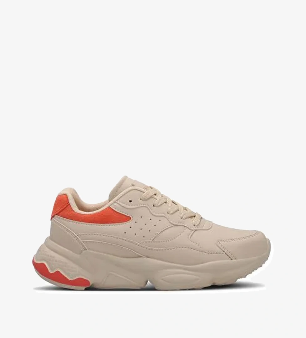 Slazenger ZOLA Kadın Sneaker Ayakkabı Bej - Görsel 1